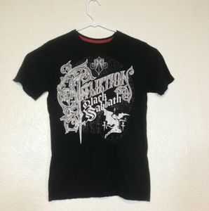 Affliction Black Sabbath tshirt Small